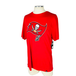 NWT XL NFL Tampa Bay Buccaneers '47 Brand Mens Red T Shirt